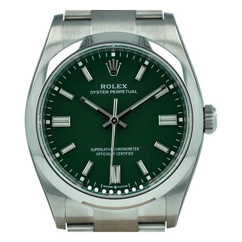 Rolex oyster perpetual dial